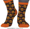 Halloween sokken - Pompoenen en vleermuizen