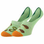Mismatched No Show Footie Sokken Kiwi
