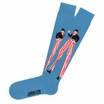 Kniekous clown op stelten