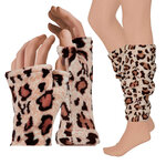 Panter handschoen en beenwarmer | Set 2 delig