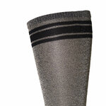 Kniekous Alice Antraciet gold met streep maat 37-39