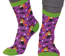 Halloween sokken - Heksen