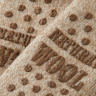 Natural Home grip sokken Beige