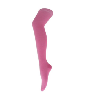 Overknee kniekous roze