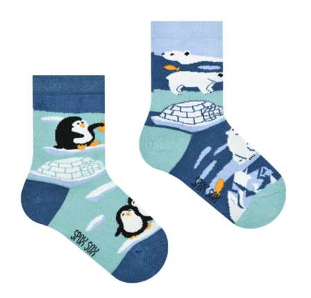 Spox Sox Kids Penguins & Polar Bears