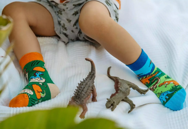 Spox Sox Kids Dinosaurs