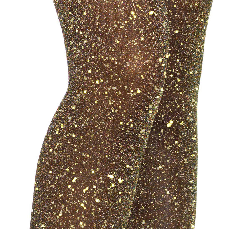 goud glitter panty