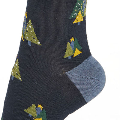 Bamboe Herensokken Kerstboom Navy