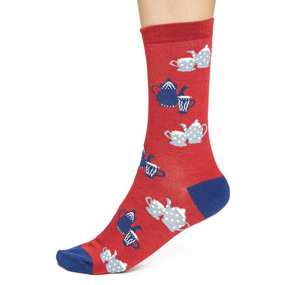 Bamboe Damessokken 2-pack Thee & Taart