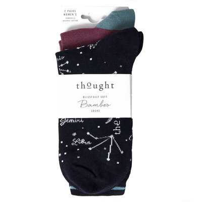 Bamboe Damessokken 2-pack Astrologie