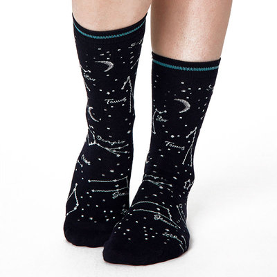 Bamboe Damessokken 2-pack Astrologie