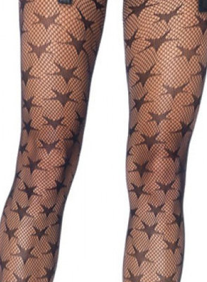 Panty Fantasy Zwart Sterren