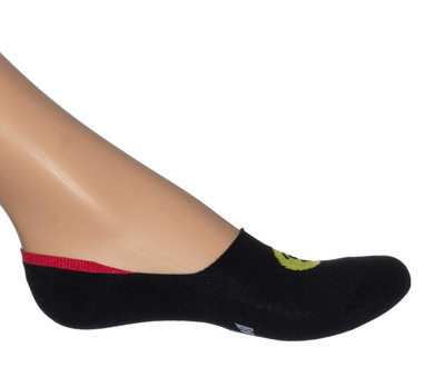 Sneaker Footie Smile Zwart