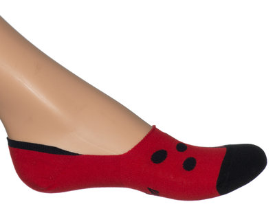 Sneaker Footie Ladybird