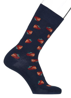 Sokken Heren Strawberry Navy