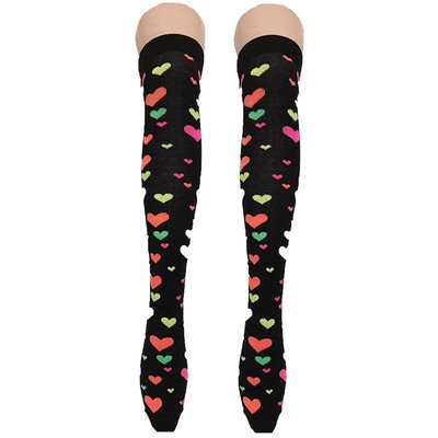 Kousen Overknee Hart Multicolour