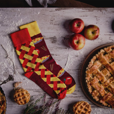 Mismatched Sokken Apple Pie