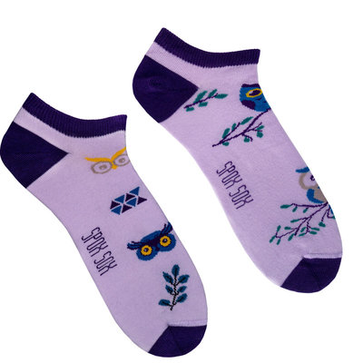 Mismatched Sneaker Sokken Owl