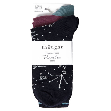 Bamboe Damessokken 2-pack Astrologie