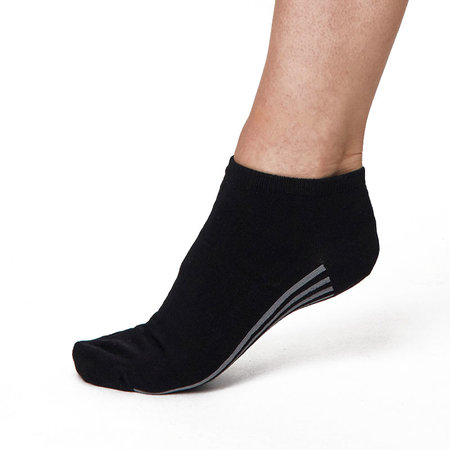 Bamboe Sneakersok Dames Jane in zwart