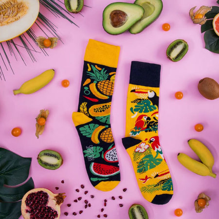 Mismatched Sokken Tropical