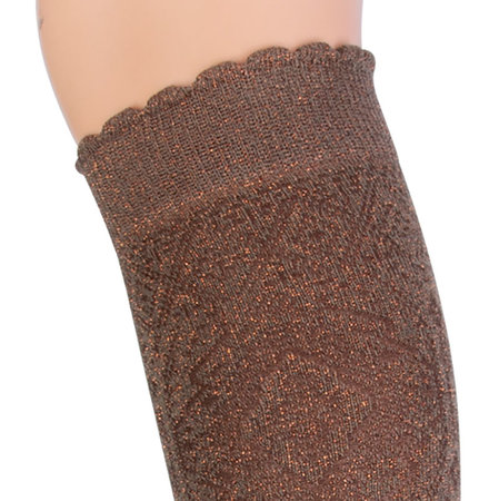 Kniekousen Amber in Taupe