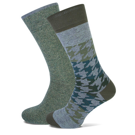 Sokken 2-pack Chris Cotton Khaki