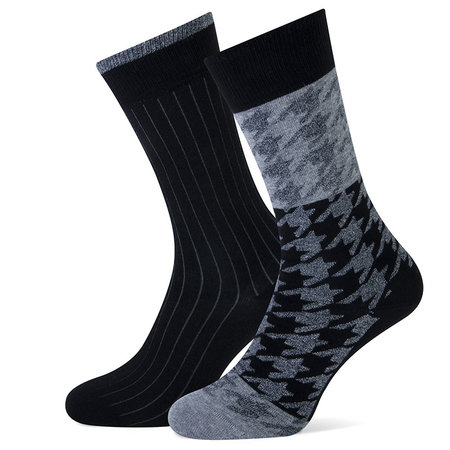 Sokken 2-pack Chris Cotton Black