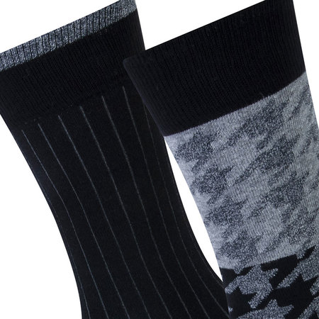 Sokken 2-pack Chris Cotton Black