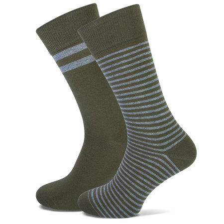 Sokken 2-pack Boy Cotton Khaki