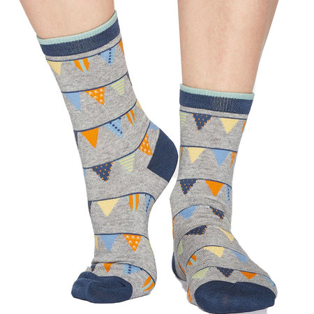 Bamboe Damessokken 3-Pack Nautical