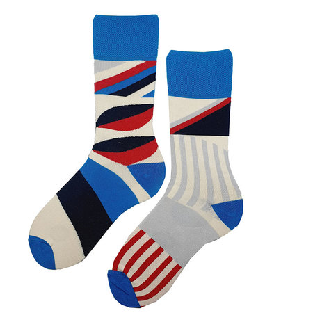Bamboe Mismatched Sokken Retro