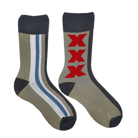Box 3 paar Mismatched Bamboe Sokken Holland