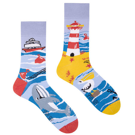 Mismatched Sokken de Zee