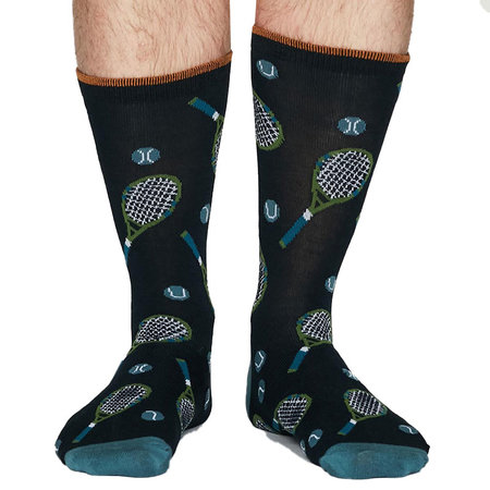 Bamboe Herensokken Tennis in Navy