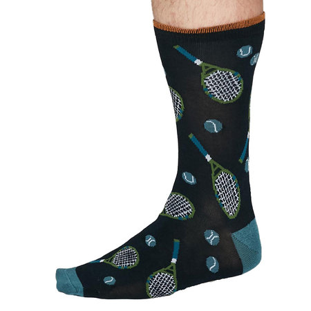 Bamboe Herensokken Tennis in Navy