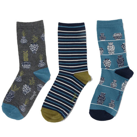 Bamboe Damessokken 3-Pack Persillia Vazen