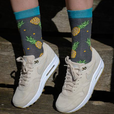 Bamboe Damessokken Ananas