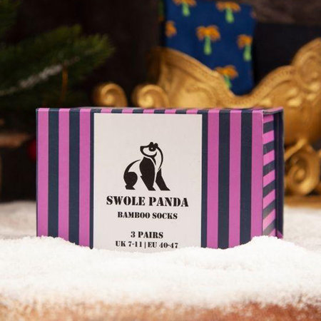 Bamboe Sokken Giftbox Heren Strepen