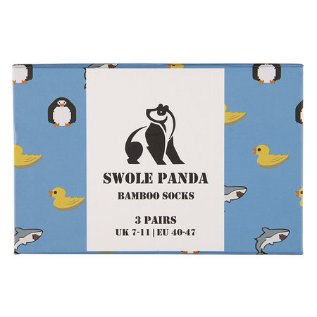 Bamboe Sokken Giftbox Heren Dieren