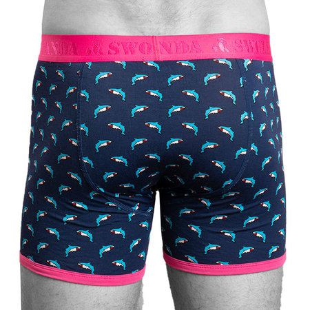 Bamboe Boxer Shark met Roze boord