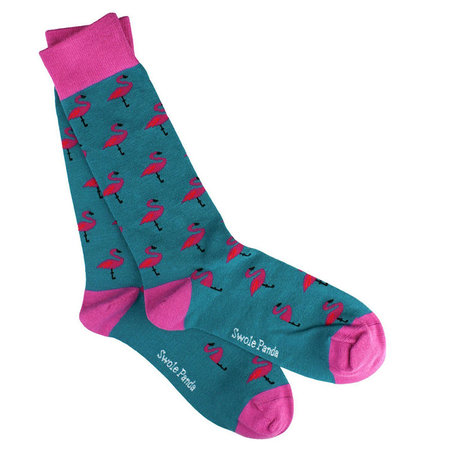Bamboe Damessokken Flamingo