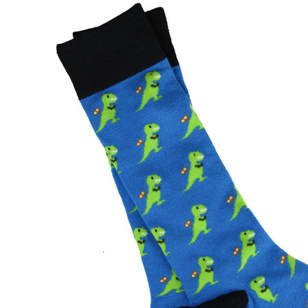 Bamboe Herensokken T-rex Dinosaurus