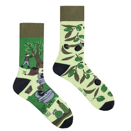 Mismatched Sokken Olijven