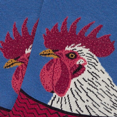 Sokken Haan Rooster Head