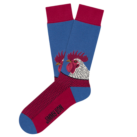 Sokken Haan Rooster Head