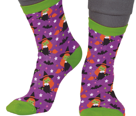 Halloween sokken - Heksen