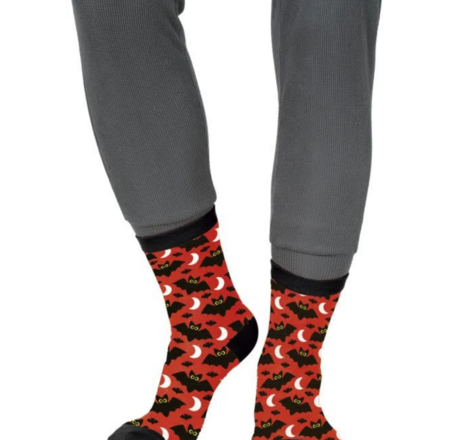 Halloween sokken - Vleermuizen