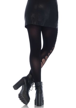 Panty Dubbellaags met Open Effect