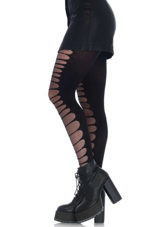 Panty Dubbellaags met Open Effect